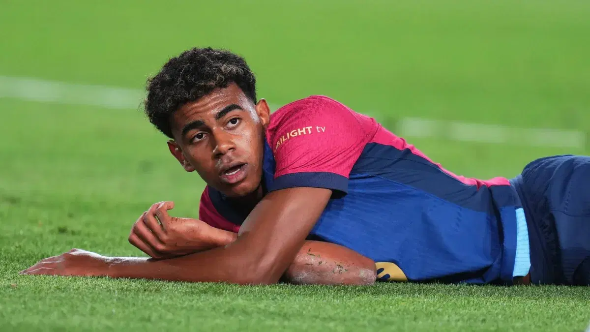 Barcelona Teenage Sensation Lamine Yamal Out With Hamstring Injury 