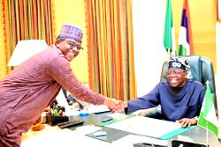 Defence Minister Matawalle meets Tinubu over security in NorthWest