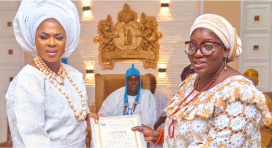 Ooni’s wife, HRM Temitope Ogunwusi honoured at UNGA 79th