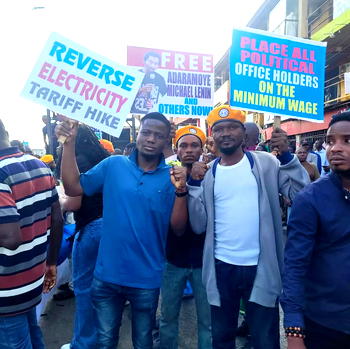 Panic in Abuja as police crack down on #FearlessInOctober protesters