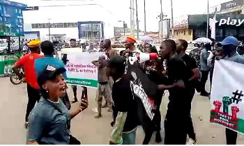 #FearlessInOctober: We can’t be silenced, says Abuja protester