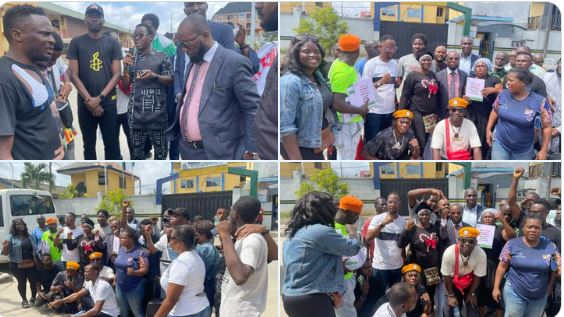 CSOs kick as Police arrest, disperse #EndSARS memorial protesters