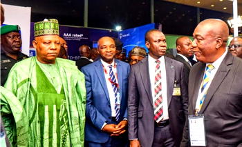Shettima visits Shell stand at 30th Nigeria Economic Summit in Abuja