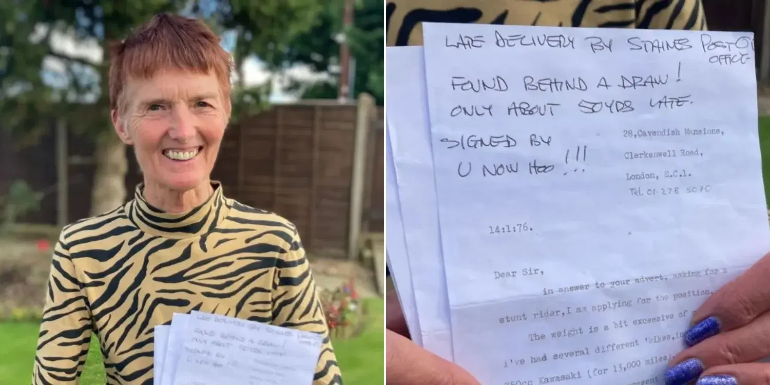 After 48 years, UK woman receives reply on job application