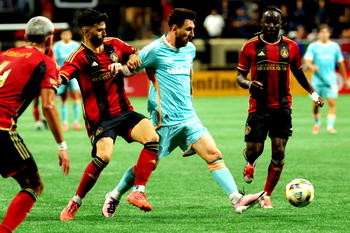 Atlanta late show stuns Messi, Inter Miami in MLS playoffs