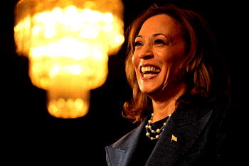 Harris says she has cast her mail-in vote in US election