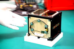 World’s first wooden satellite launched into space