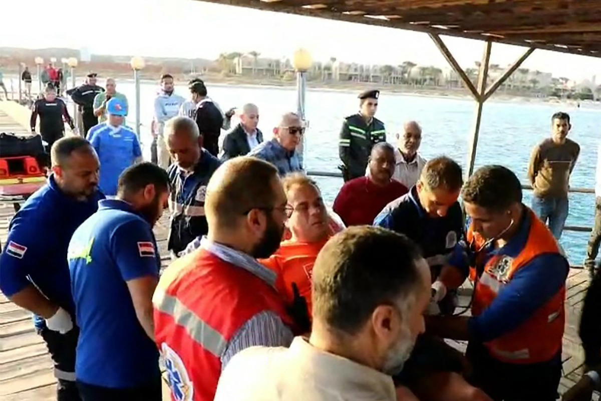 Four bodies, four survivors recovered from Egypt Red Sea sinking