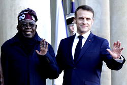 Photos: Macron welcomes Tinubu to France