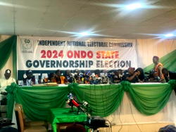 Ondo election results: Again, INEC shifts collation of results to noon
