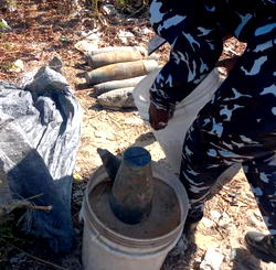Police recover seven unexploded bombs in Borno