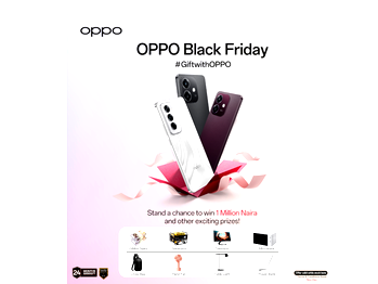 Black Friday Just Got Better! Get Incredible Gifts from OPPO and Win 1 Million Naira