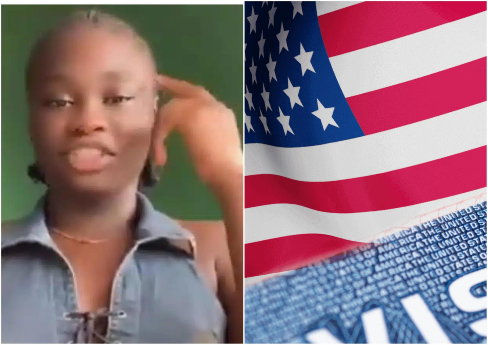 ‘There should be a refund policy,’ Nigerians react as lady denied US Visa after spending millions