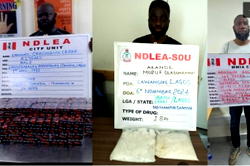 NDLEA intercepts cocaine, meth bound for UK, Italy; arrests masterminds in Lagos, Abuja