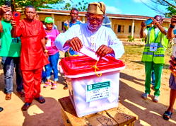 Ondo Election: Deputy governor, Adelami casts his vote, urges voters to turnout