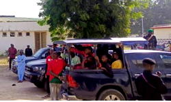 (Photos) EndBadGovernance Protest: Police arraign minors, others in Maiduguri