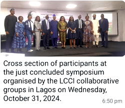 LCCI calls for increased women inclusion into auto manufacturing