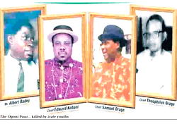 Ogoni 4 vs Ogoni 9: The blame game continues 30 years after
