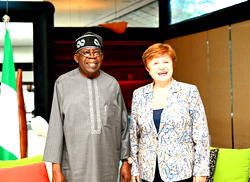 We’ll continue to prioritise social investment programmes – Tinubu tells IMF Chief