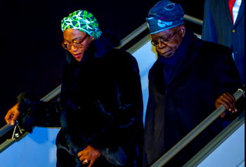 Tinubu arrives Paris for three-day visit