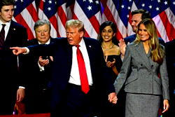 US Election: Trump says victory over Harris ‘magnificent’