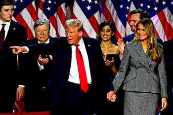 US Election: Trump says victory over Harris ‘magnificent’