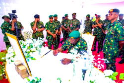 Acting COAS condoles late Lieutenant General Lagbaja’s family