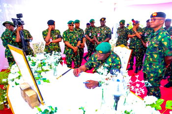 Acting COAS condoles late Lieutenant General Lagbaja’s family
