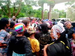 Photos: Women protest alleged marginalization at UPTH