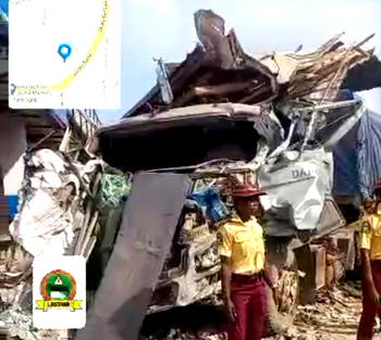 Truck crushes two students, tricycle rider in Lagos