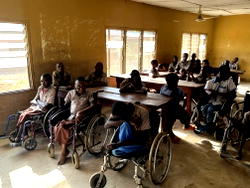 Comedian Socket CFR honors late mom with heartfelt outreach at school for the physically impaired