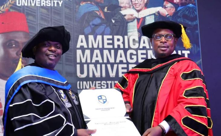 PDP Chieftain promises more development as he bags doctoral degree
