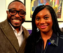 Daniel Moses celebrates Kemi Badenoch’s election as Conservatives Party leader