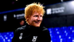 Ed Sheeran apologises to Man Utd coach Ruben Amorim for crashing post-match interview