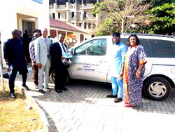 Ajayi Crowther University alumni association donates bus to alma mater