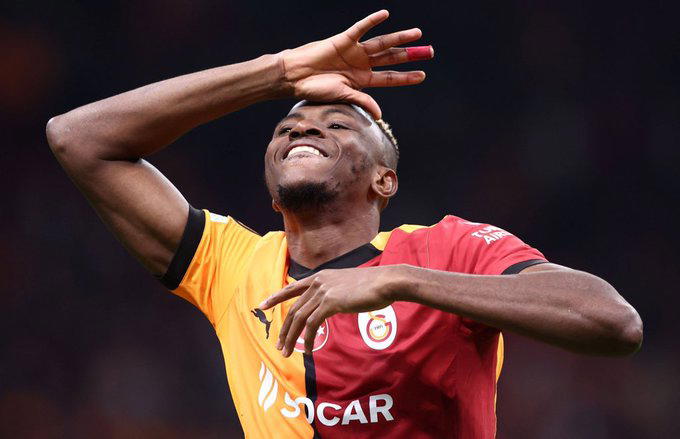 Osimhen hits brace in Galatasaray’s 3-2 win over Samsunspor