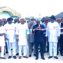 Burutu council boss, Takeme, commissions projects to mark 100 days in office