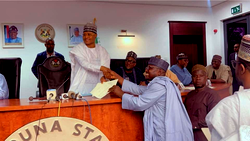 Your allocation from Federal account ‘ll be public knowledge – Gov Sani tells LG Chairmen