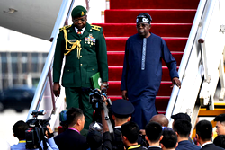 Tinubu arrives Brazil for G20 summit
