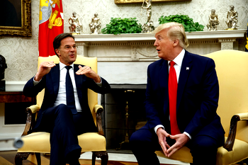 NATO’s Rutte meets Trump for talks on global security