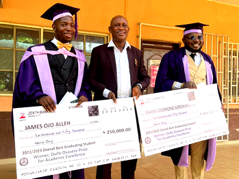 UNIBEN alumnus gifts best graduating students with cash rewards