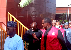 Yahaya Bello calms supporters who besieged courtroom