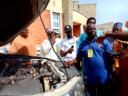 KWASU converts vehicles to electric, CNG