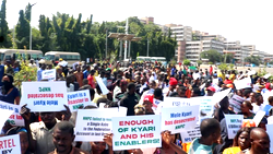 Protesters storm National Assembly over hardship