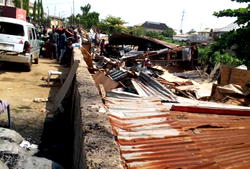 KAI demolishes 138 shanties, dislodges 169 squatters at Ajao Estate Canal