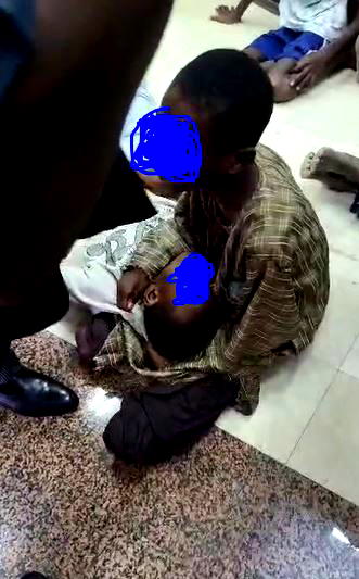 Minor faints in court before trial for participating in protest