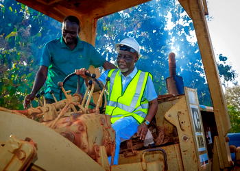 Sen. Moro flags-off work on abandoned 51km Otukpo-Obi-Oju road
