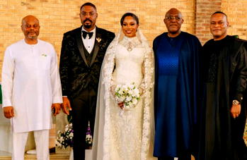 Senators, Rep members, Ministers, others attend APC chieftain, Nwadavid’s wedding in Enugu
