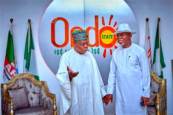 Ondo Election: Obasanjo extends best wishes to Aiyedatiwa for victory