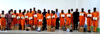 WACT empowers 20 youths in host community with paint production training, Starter Packs